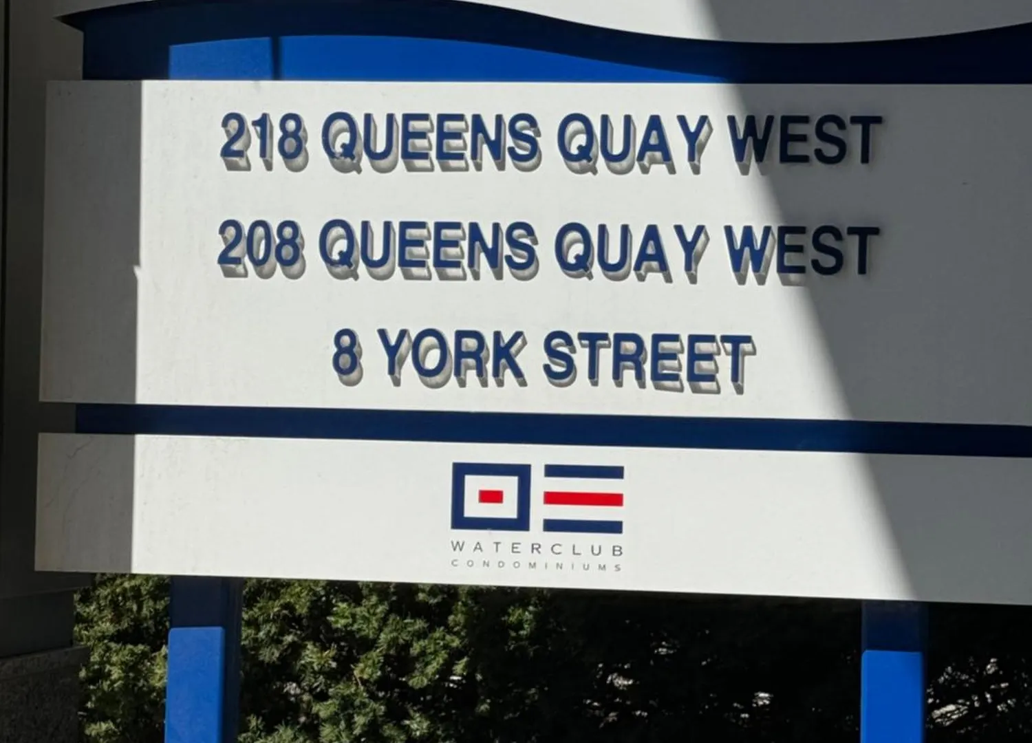 Waterfront Queens Quay West Toronto Canada